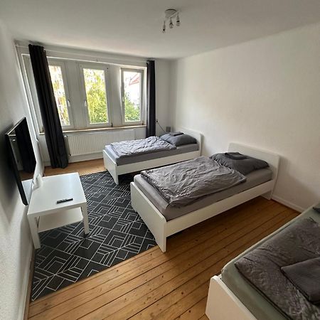 Doppelbett Unterkunft Vahrenwald-List Hannover Exterior foto